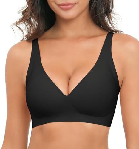 No Steel Ring Gathering Bra Seamless